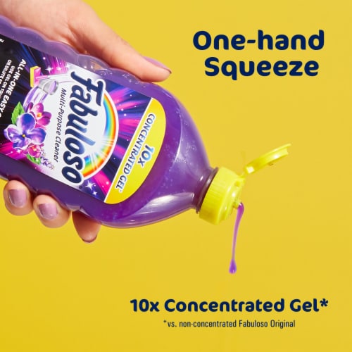 Fabuloso® Multi-Purpose Lavender Scented 10X Concentrated Gel Perspective: back