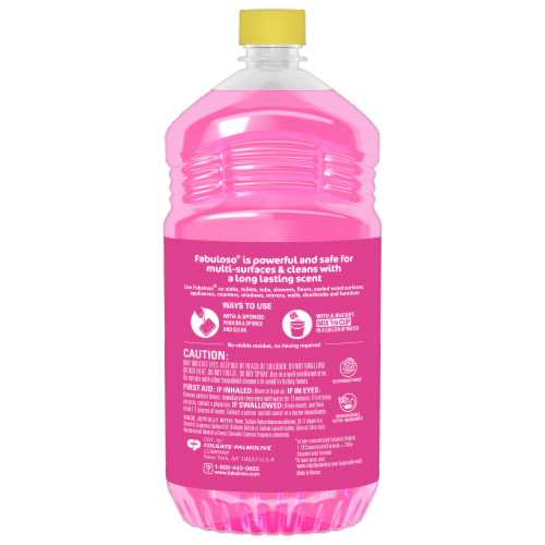 Fabuloso® Multi-Purpose Cleaner Watermelon Scent Perspective: back