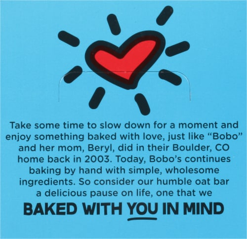 Bobo's® Original Oat Bars Perspective: back