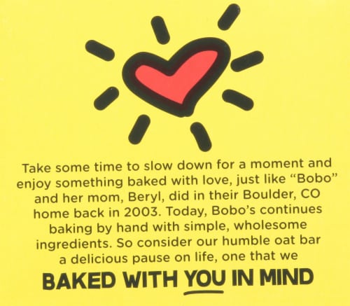 Bobo's® Lemon Poppyseed Oat Bars Perspective: back