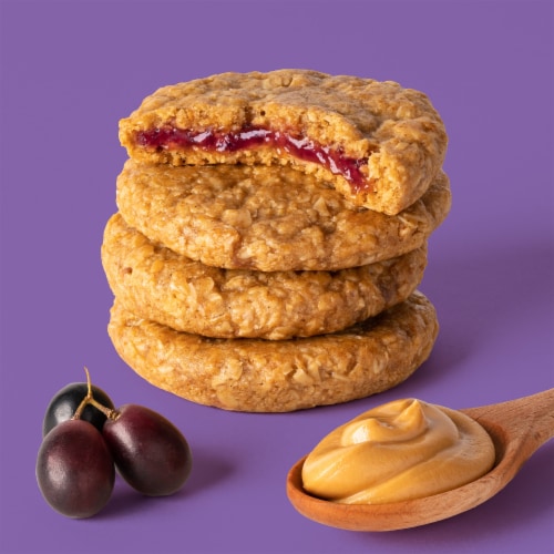 Bobo's® Grape Peanut Butter & Jelly Oat Snack Perspective: back