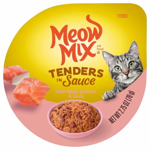 Meow Mix® Tender Favorites Salmon & Crab Meat Wet Cat Food Perspective: back