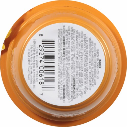 Meow Mix Select Chicken & Liver Cat Food Perspective: back