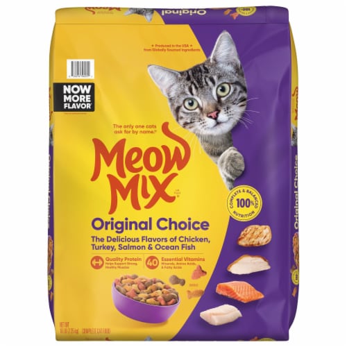 Meow mix original choice dry best sale cat food