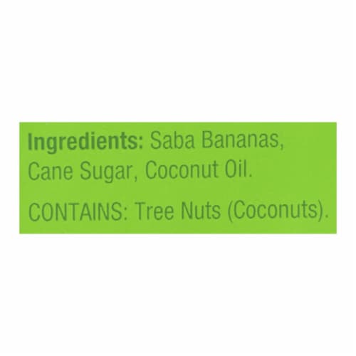 Sun Tropics Island Saba Banana Chips Perspective: back