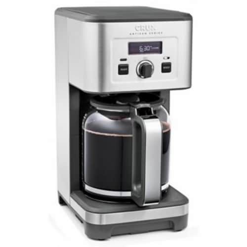 14-Cup Dark Stainless Programmable Coffee Maker Extra-Large