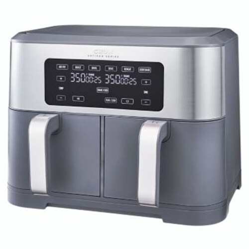 CRUX® Artisan Series 9 qt. Dual Basket Air Fryer Grey, 1 ct Harris