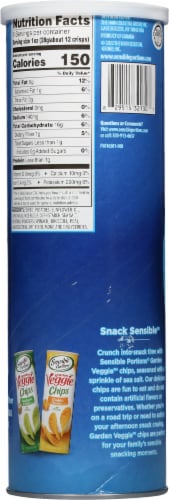 Sensible Portions® Garden Veggie™ Sea Salt Chips Perspective: back
