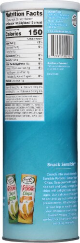 Sensible Portions® Garden Veggie™ Chips Salt and Vinegar Stackable Chips Perspective: back