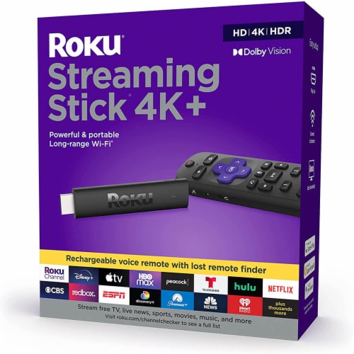 Roku 4K+ Streaming Stick Perspective: back