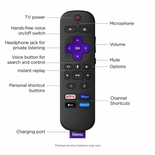 Roku 4802R Ultra Streaming Player Perspective: back