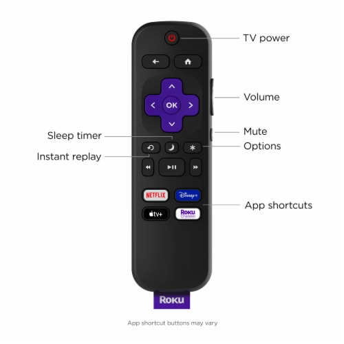 Roku 50" Select Series 4K TV - 50R4A4 Perspective: back