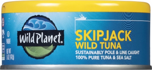 Wild Planet Skipjack Wild Tuna Perspective: back