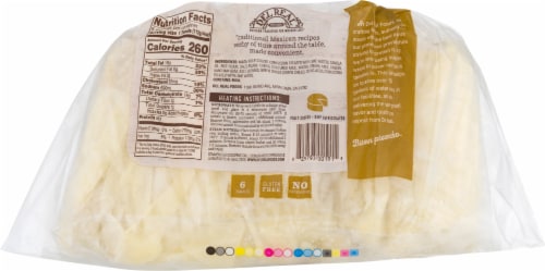 Del Real® Foods Cheese & Green Chile Tamales 6 Count Perspective: back