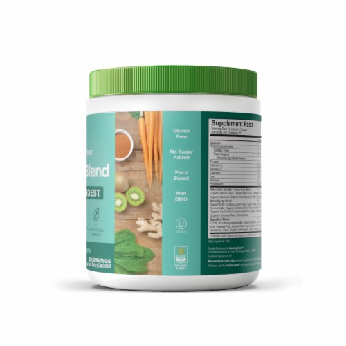 Greens Blend, Detox & Digest, 7.4 oz (210 g)