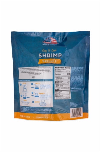 Great American Seafood Shrimp Skillet Perspective: back