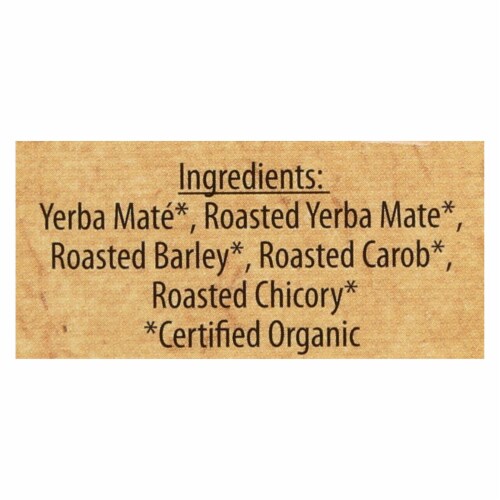 The Mate Factor Organic Yerba Mate Dark Roast Perspective: back