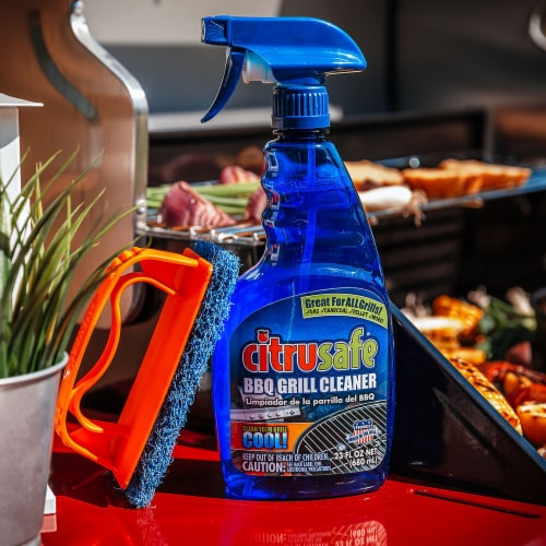 CitruSafe™ BBQ Grill Cleaner Perspective: back
