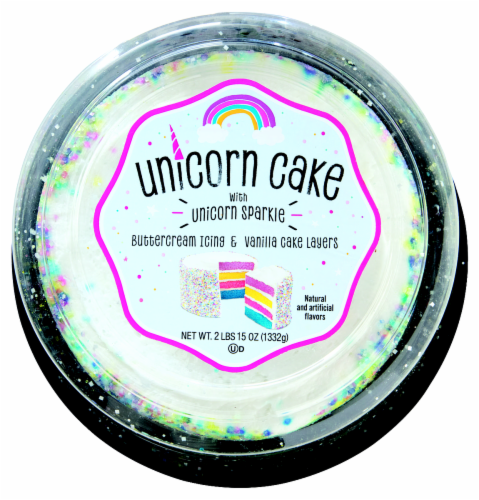 Sweet & Simple Unicorn Cake Perspective: back