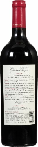 Goldschmidt Vineyard Cabernet Sauvignon California Red Wine Perspective: back