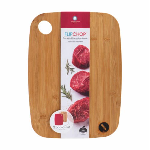 Architec® Flip Chop Two-Sided Cutting Board Perspective: back