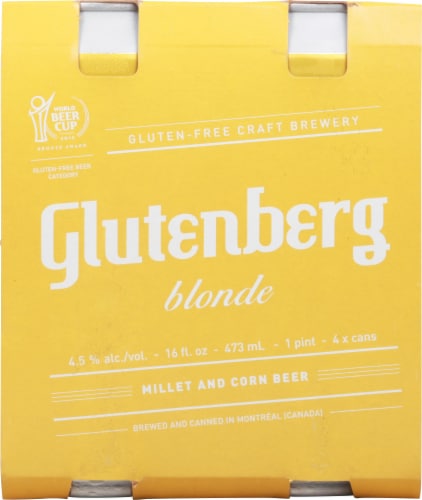 Glutenberg Blonde Ale Perspective: back