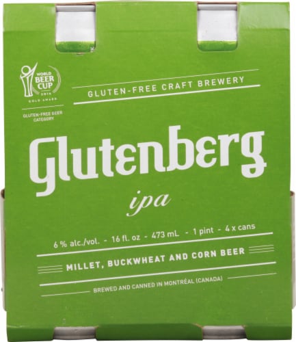 Glutenberg Indian Pale Ale Perspective: back