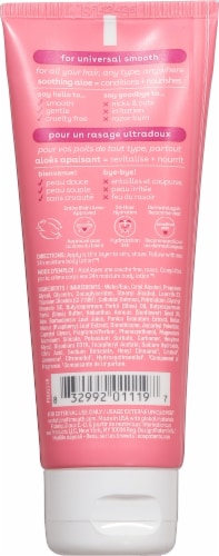 EOS Travel Size Shea Better Pomegranate Raspberry™ Shave Cream Perspective: back