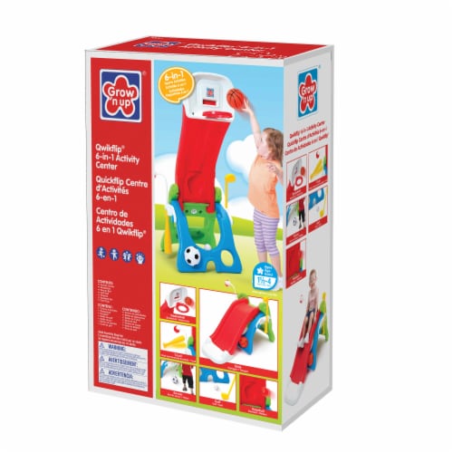 Grow'n Up Quick Flip Sport Activity Center Perspective: back