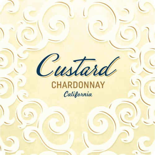 Custard Chardonnay California White Wine Perspective: back