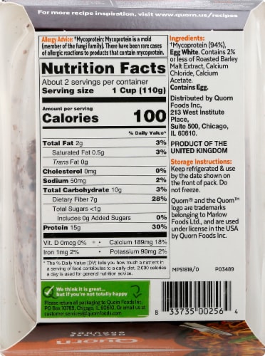 Quorn™ Meatless Grounds Perspective: back