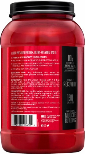 BSN Syntha-6™ Protein Powder Cookies & Cream Perspective: back