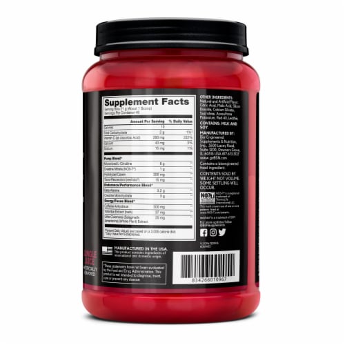BSN® N.O.-XPLODE® VASO Jungle Juice Pre-Workout Perspective: back