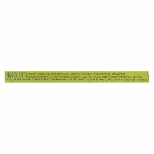 Green Beaver Natural Toothpaste Cilantro Mint Perspective: back