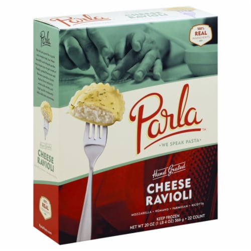 Parla® Cheese Ravioli Perspective: back