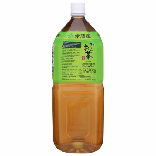 Ito En Oi Ocha Unsweetened Green Tea Perspective: back