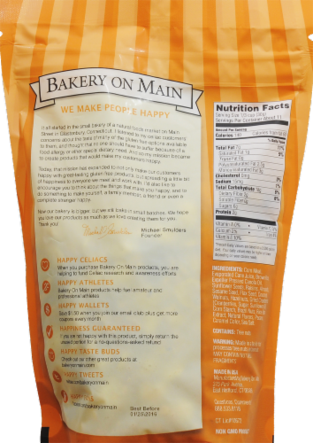 Bakery on Main Extreme Nut & Fruit Granola Perspective: back