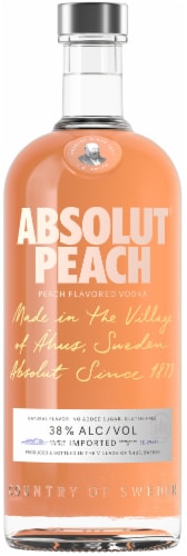 Absolut Mandrin Orange Flavored Vodka Perspective: back
