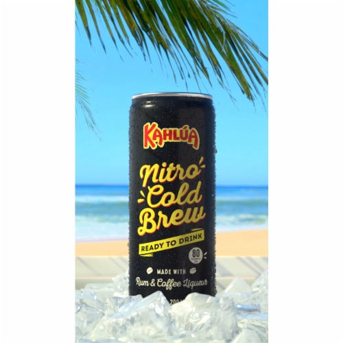 Kahlua Nitro Cold Brew Coffee Cocktail Perspective: back