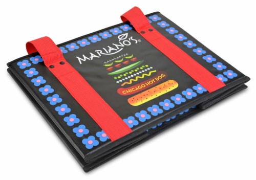 Mariano's® Hot Dog Collapsible Box Bag Perspective: back