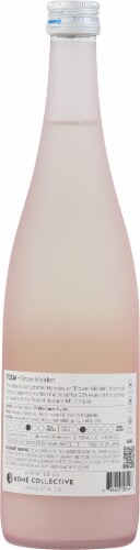 Tozai Snow Maiden Nigori Sake Perspective: back