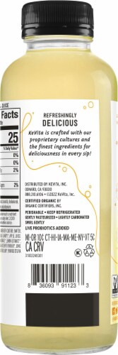 KeVita® Classic Sparkling Probiotic Lemonade Perspective: back