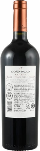 Dona Paula Estate Malbec Perspective: back