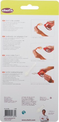 ChefN 3-in-1 Crab Tool - Red Perspective: back