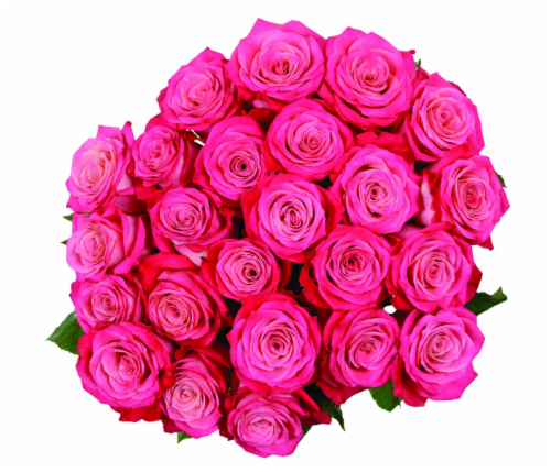 Assorted Bunch Roses Perspective: back