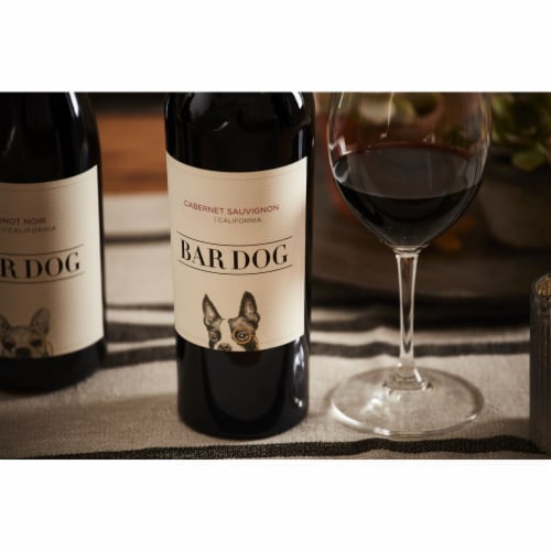 Bar Dog Cabernet Sauvignon Red Wine Perspective: back