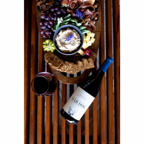 Bar Dog Pinot Noir California Red Wine Perspective: back
