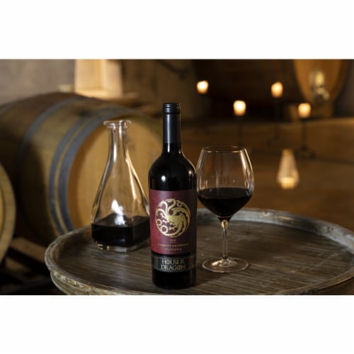 House Of The Dragon California Red Wine Perspective: back