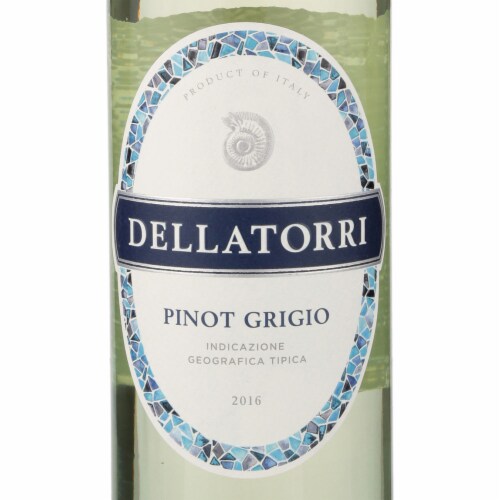 Dellatorri Pinot Grigio Italian White Wine Perspective: back