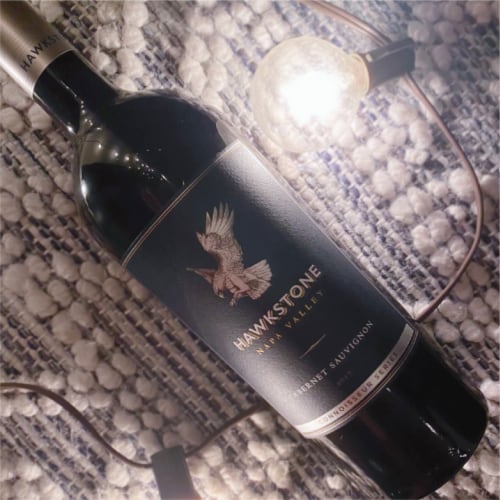 Hawkstone Napa Cabernet Sauvignon Red Wine Perspective: back
